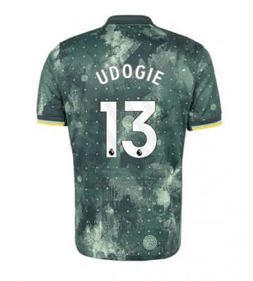 Tottenham Hotspur Destiny Udogie #13 Tercera Equipación 2024-25 Manga Corta